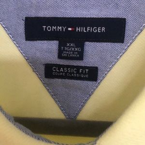 Tommy Hilfiger classic fit polo shirt yellow